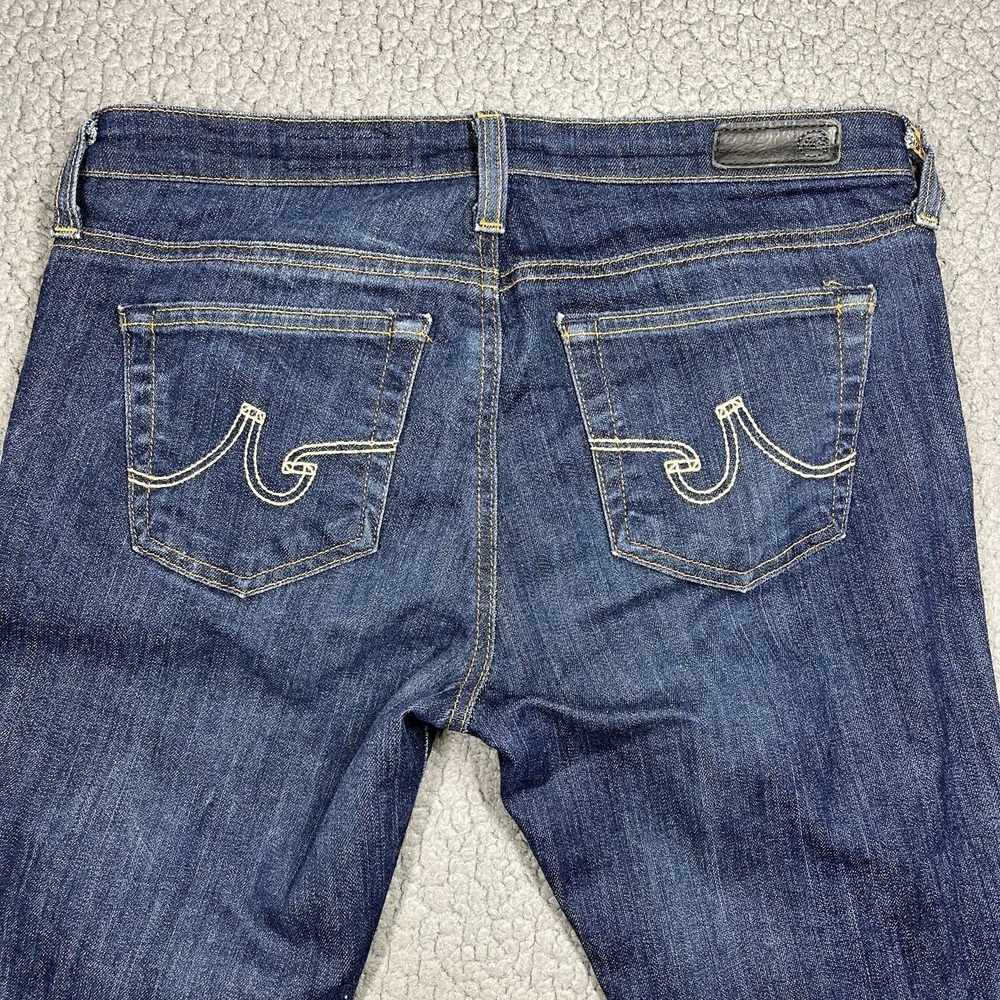 Adriano Goldschmied AG The Ballad Slim Boot Denim Jeans Dark Wash Womens 29R - Picture 4 of 11